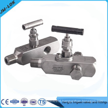 High pressure 2 way valve manifold